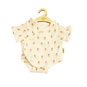 Poppenromper sweet rose ajour