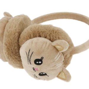 31464 | Oorwarmer kat bruin