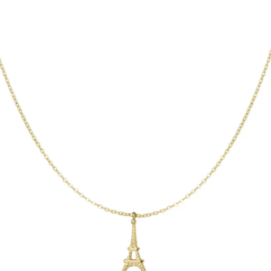 Eiffel elegance ketting - goud