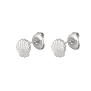 Oorbelletjes Schelp Zilver
