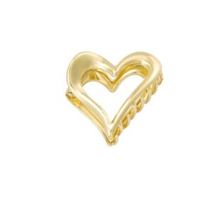Gouden hart haarclip