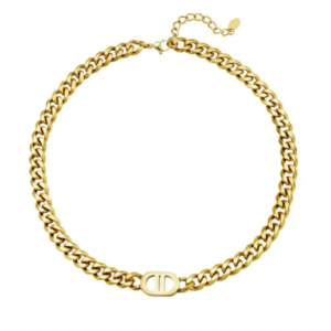 Ketting The Good Life Goud Stainless Steel
