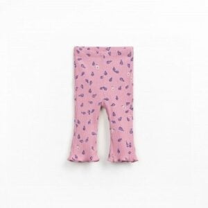 PRINTED RIB LEGGINGS - Urze