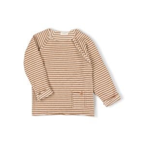 Pocket Shirt - Biscuit Stripe