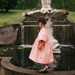 HAPPY HEART DRESS SOFT PINK