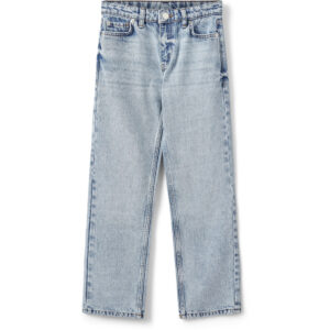 MELIKASY LOW WAIST TROUSERS - Denim Blue