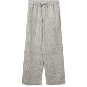 ABIGALESY TROUSERS - Antique White w Black