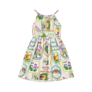 Printed Dress  6986 - Agate