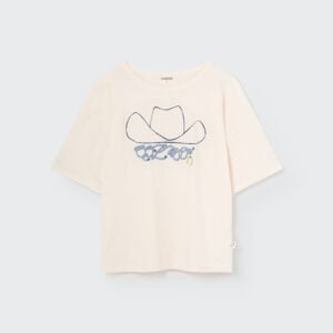 Jon Organic Slub Print T-shirt Hat