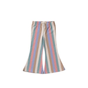 Multi Stripes Flared Legging