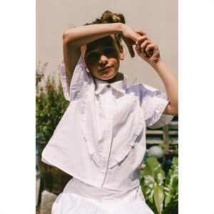 Santel white blouse