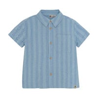 Shirt Striped - Ashley Blue