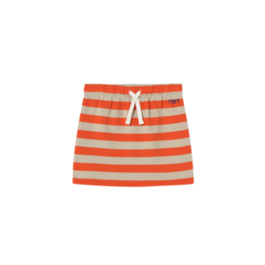 STRIPES TINY SKIRT summer red/dark vanilla
