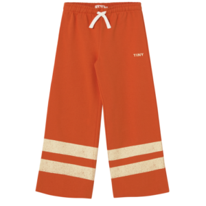 STRIPES LOGO PANT summer red