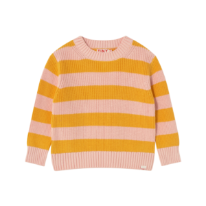 STRIPES SWEATER yellow/pastel pink