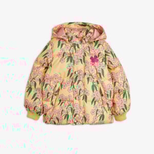 Alpine Flowers AOP Hooded Puffer