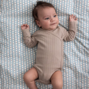 Belito Modal Pointelle Rib - Soft Beige