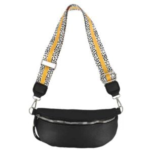 Crossbody bag zwart /geel