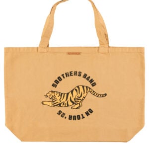 XL bag | Mustard w/ tiger print