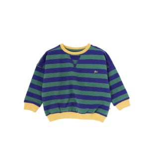 Stripe French Knit | Sweater - Bottle Green