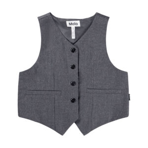 Hollie - Grey Silver Check