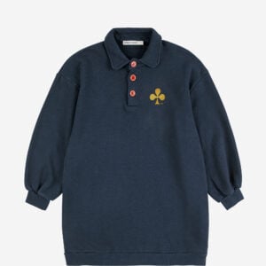 Clover polo sweatshirt dress