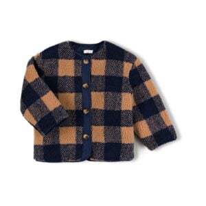 Check Jacket - Navy Checkered