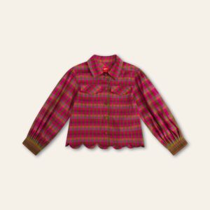 Barony Blouse - Green Moss