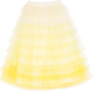 Yellow Frills skirt