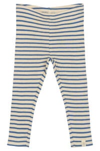 Legging Modal Striped - True Navy/Off White