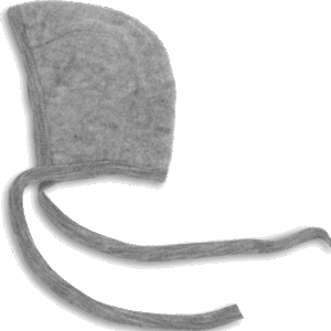 Baby Bonnet - Grey Melange