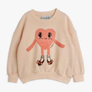 Heart In Shoes Chenille Sweatshirt