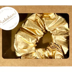 Metallic Scrunchy - Gold