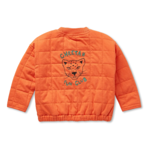 Quilted Jacket Cheetah - Orange Sprint