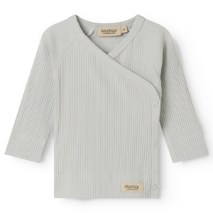 Tut Wrap Pointelle Rib - Morning Dew