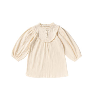 Romance Dress Wavy - White Swan