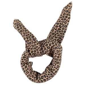 Bandana | brown w/ animal print