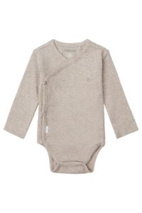 Romper Rib Nino - Taupe Melange