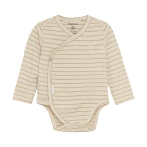 Romper Navi Stripe - Off White